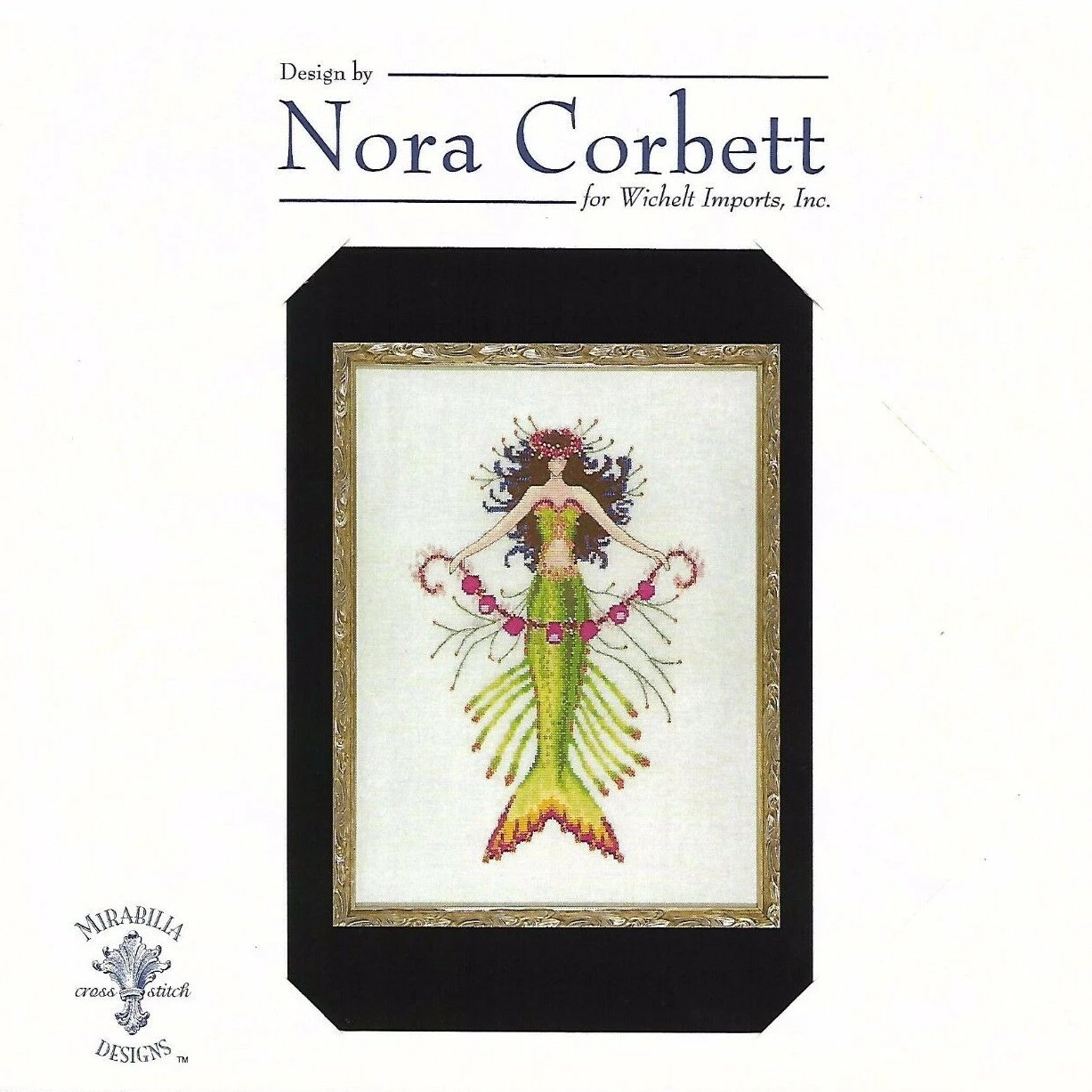 Mirabilia Coral Charms NC193 mermaid cross stitch pattern