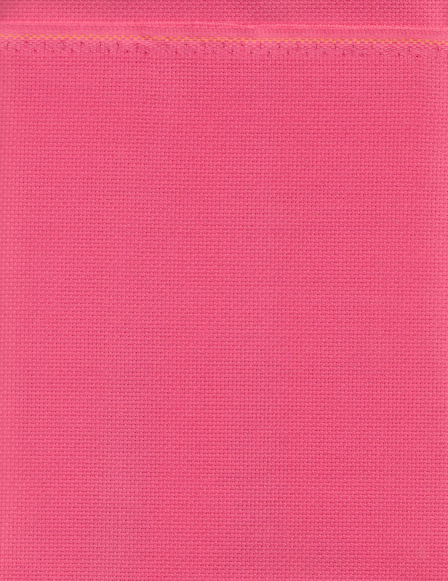 Zweigart Aida 14ct 18x21 Coral cross stitch fabric