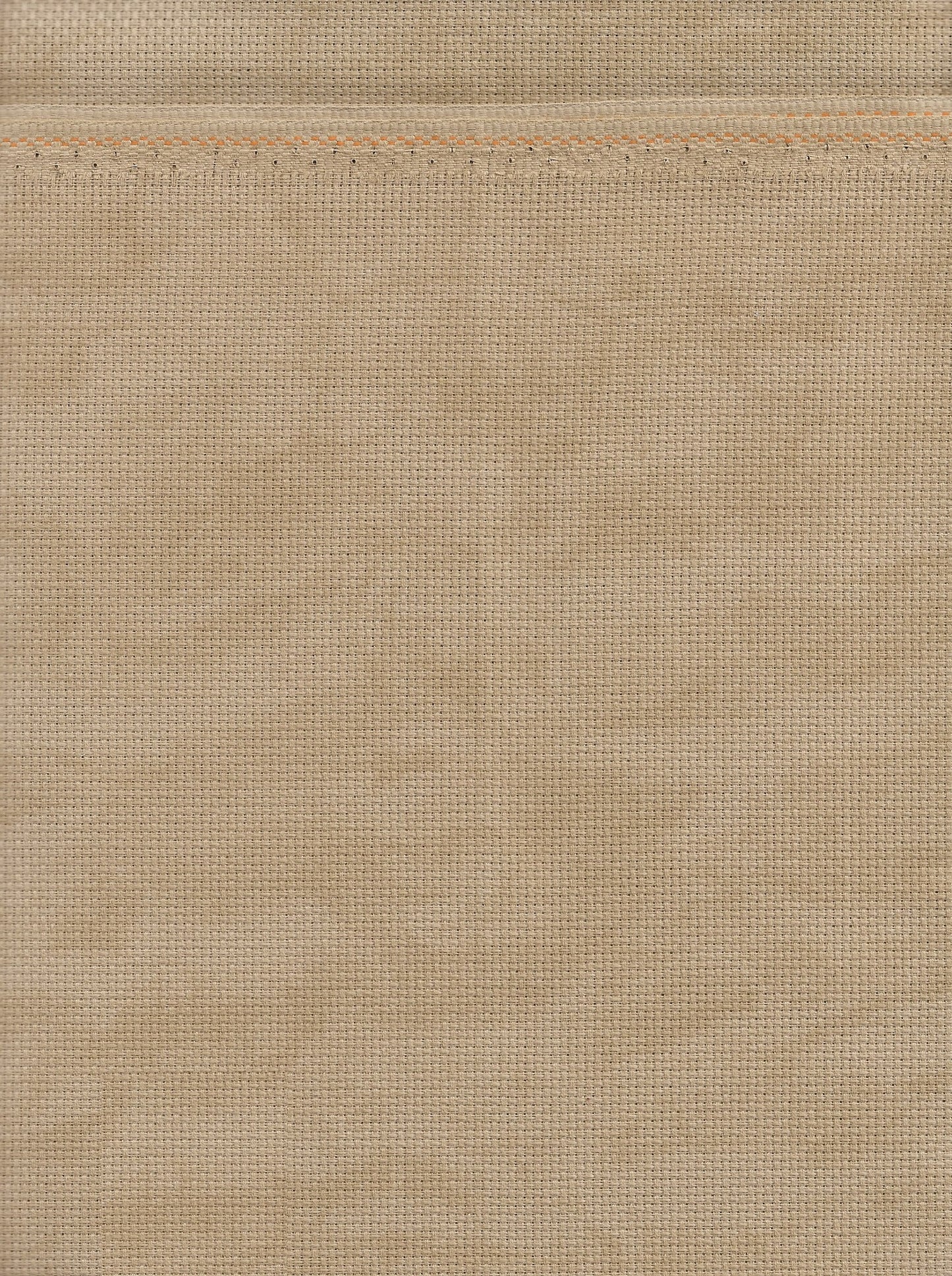 Aida 18ct 18x21 Country Mocha Fabric