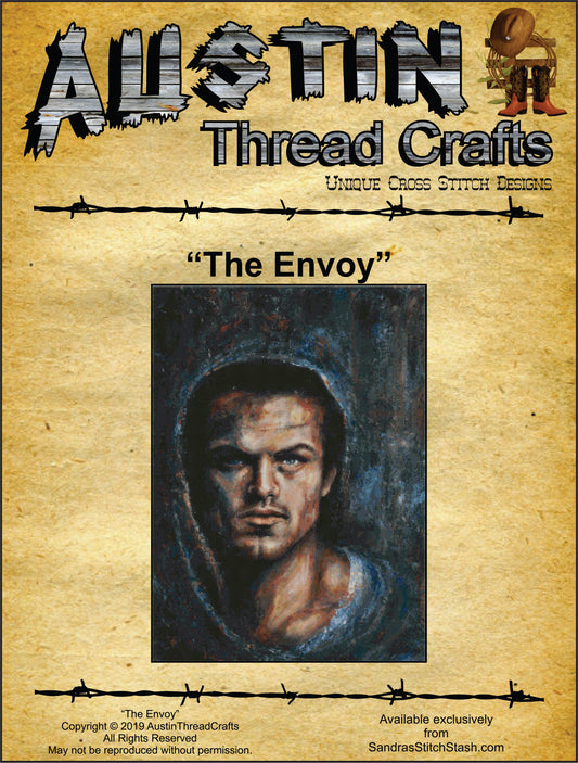The Envoy by Christy Harris cross stitch pattern