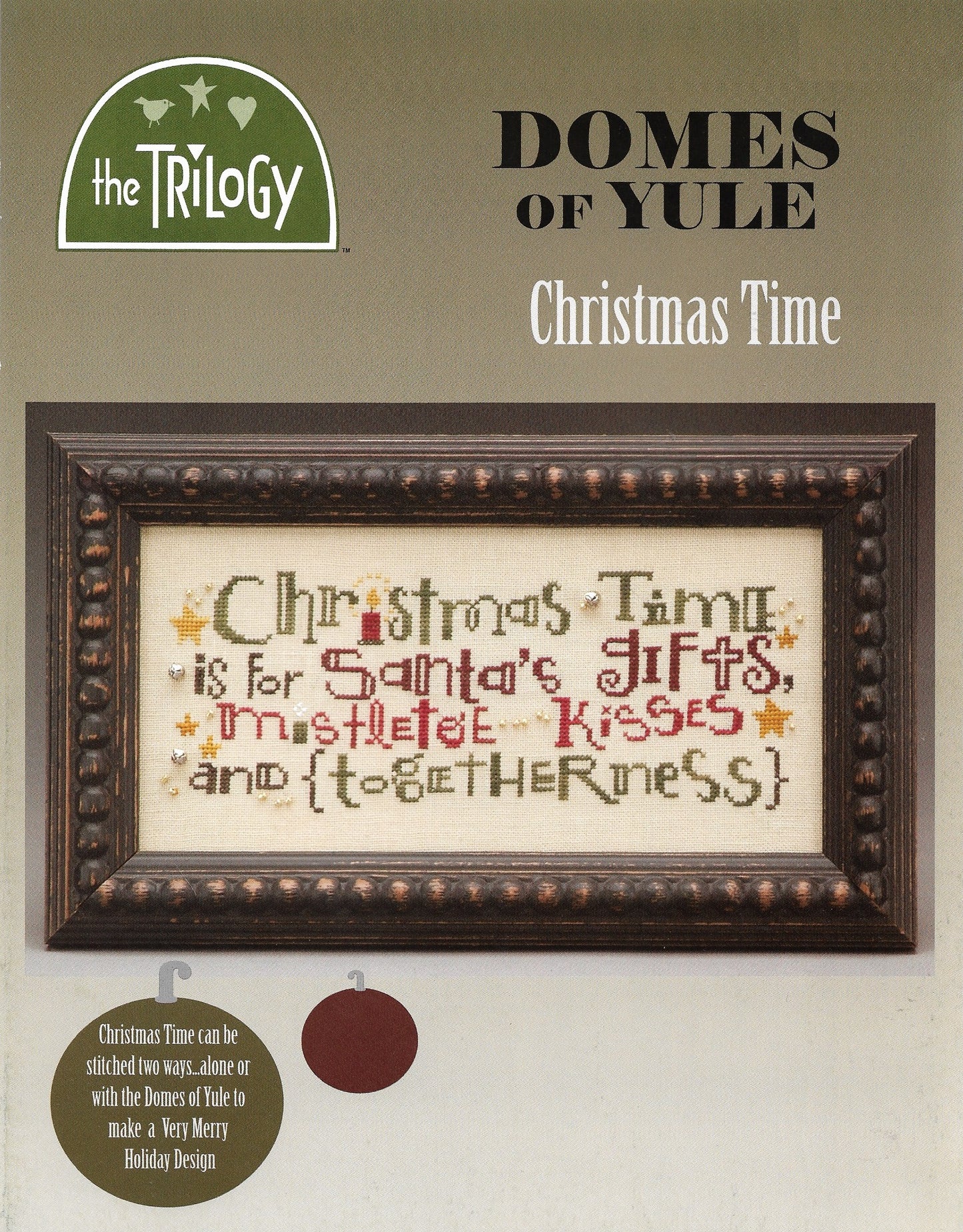 Trilogy Domes of Yule cross stitch pattern