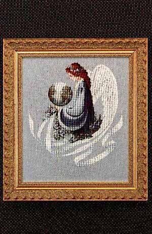 Lavender & Lace Earth Angel, L&L16 cross stitch pattern