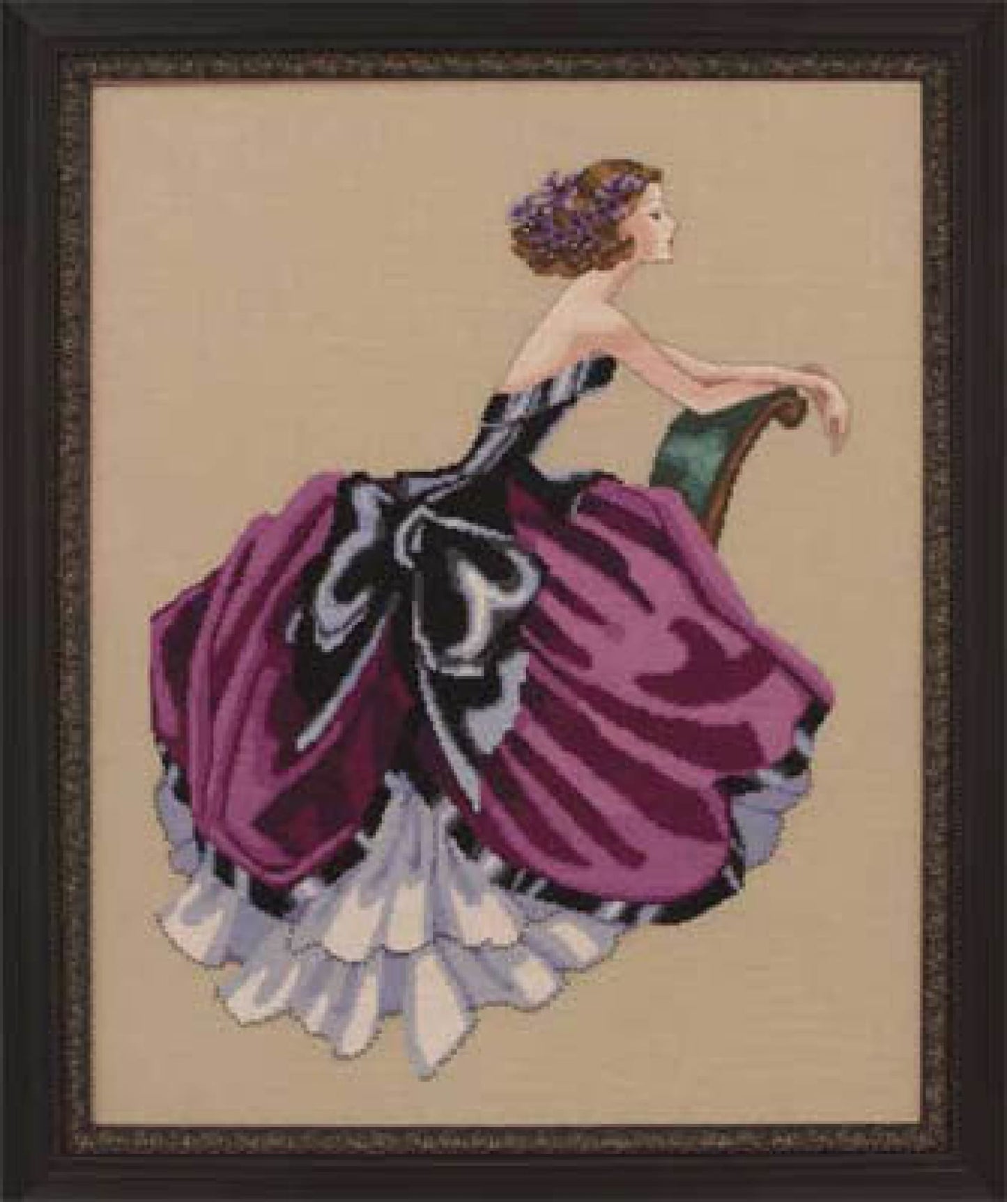 Mirabilia Elizabeth Nora Corbett victorian cross stitch pattern