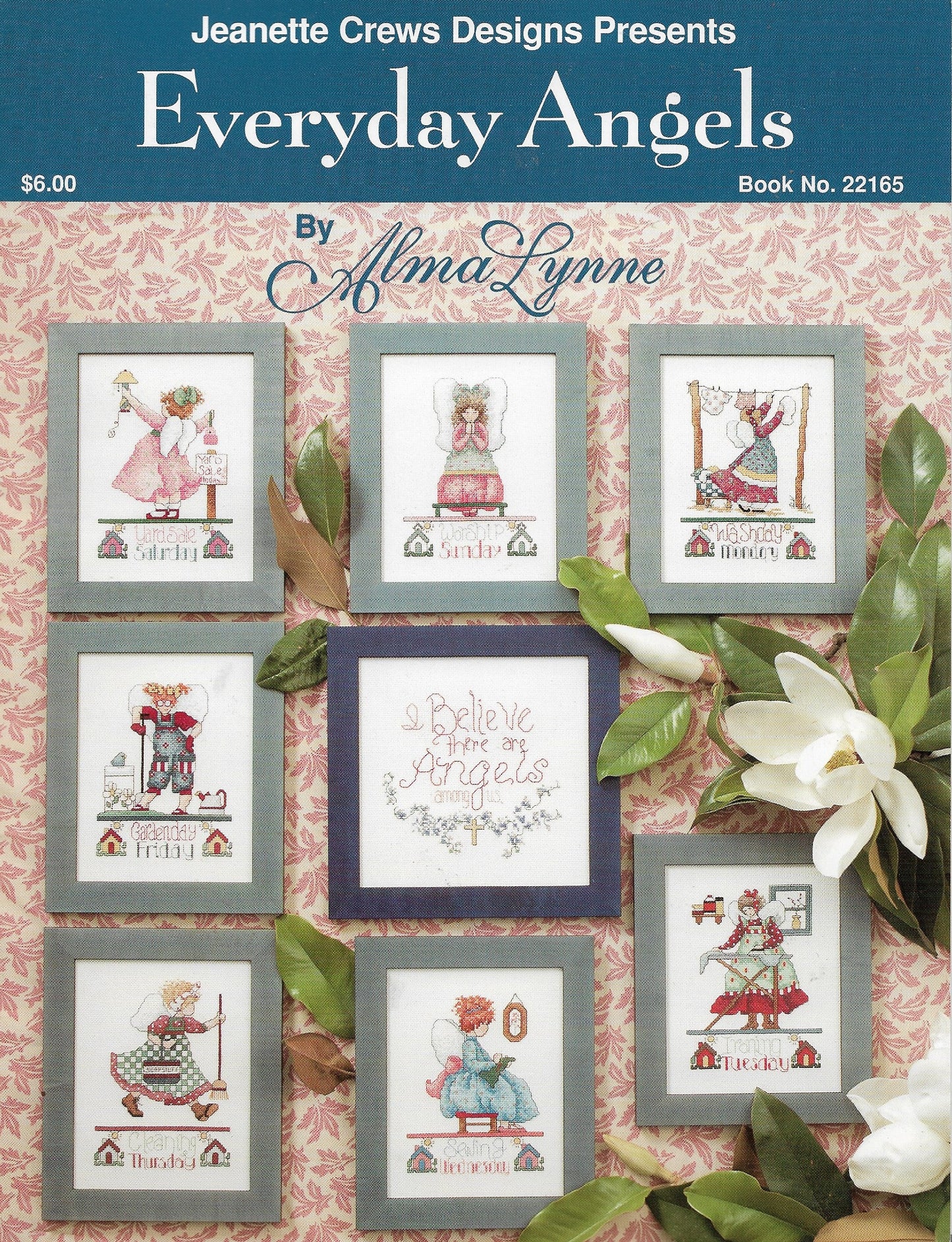 Jeanette Crews Alma Lynne Everyday Angels 22165 cross stitch pattern