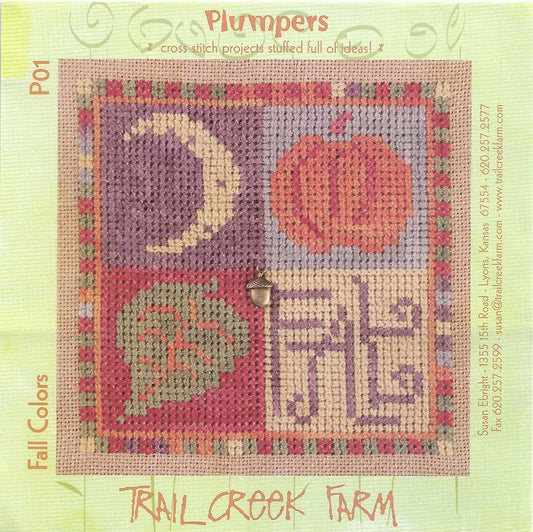 Trail Creek farm Fall Colors cross stitch pattern