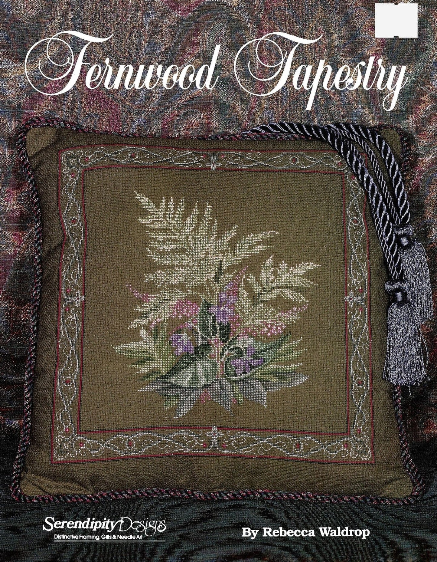 Serendipity Fernwood Tapestry flower cross stitch pattern