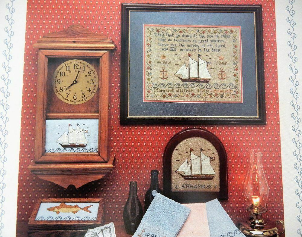 Margaret & Margaret Fisherman's Sampler cross stitch pattern