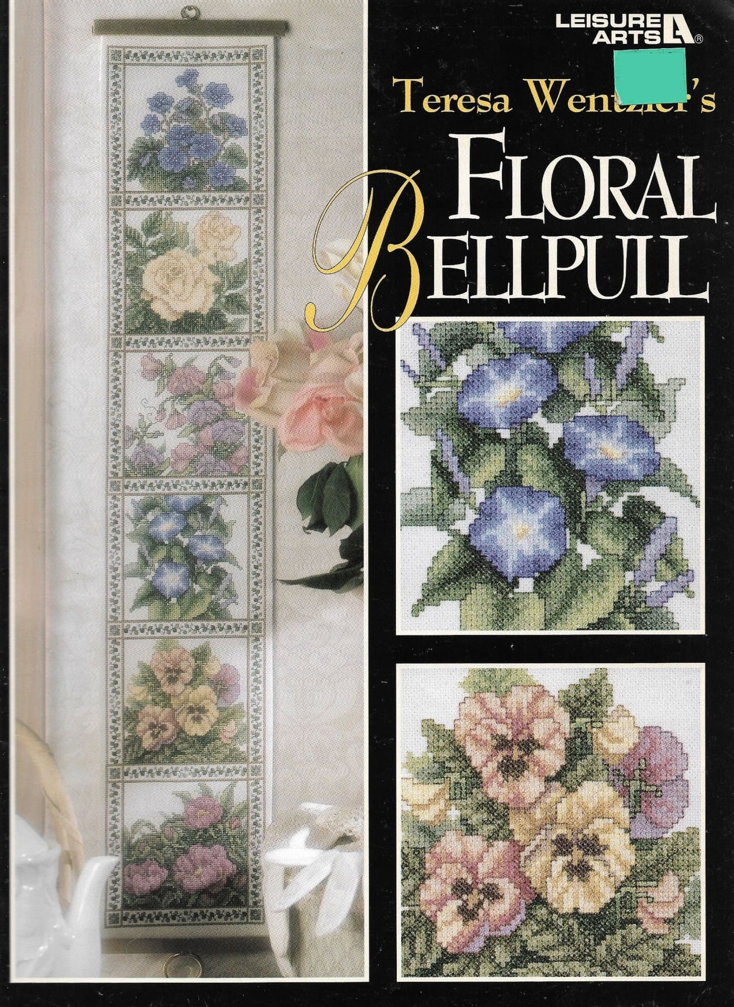 Leisure Arts Floral Bellpull LA3039 cross stitch pattern