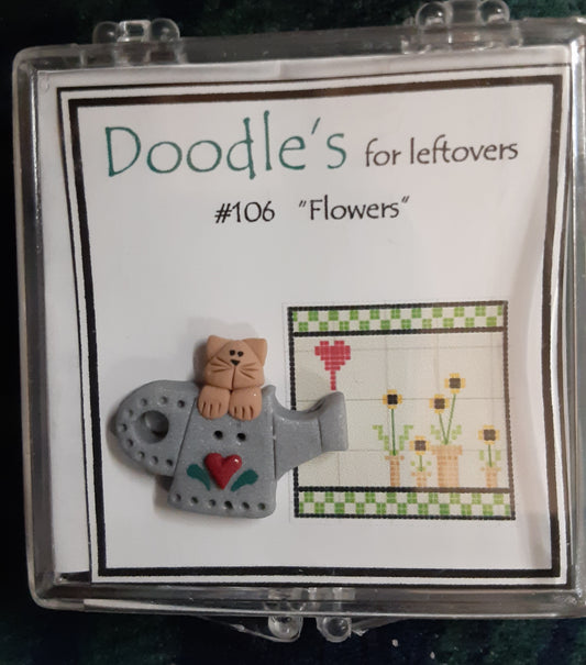 Hob Nobb Doodle's Flowers cross stitch pattern