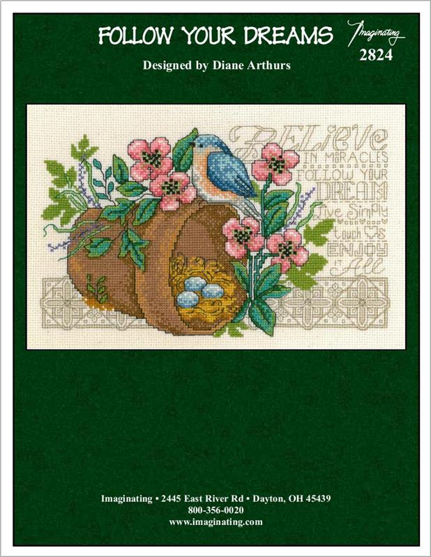 Imaginating Follow Your Dreams 2824K cross stitch kit