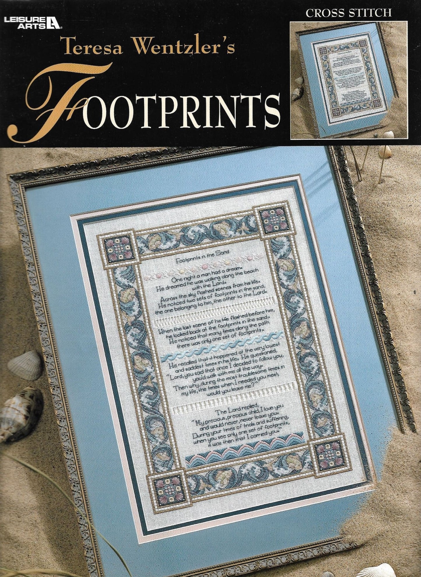 Leisure Arts Footprints by Teresa Wentzler 3092 cross stitch pattern