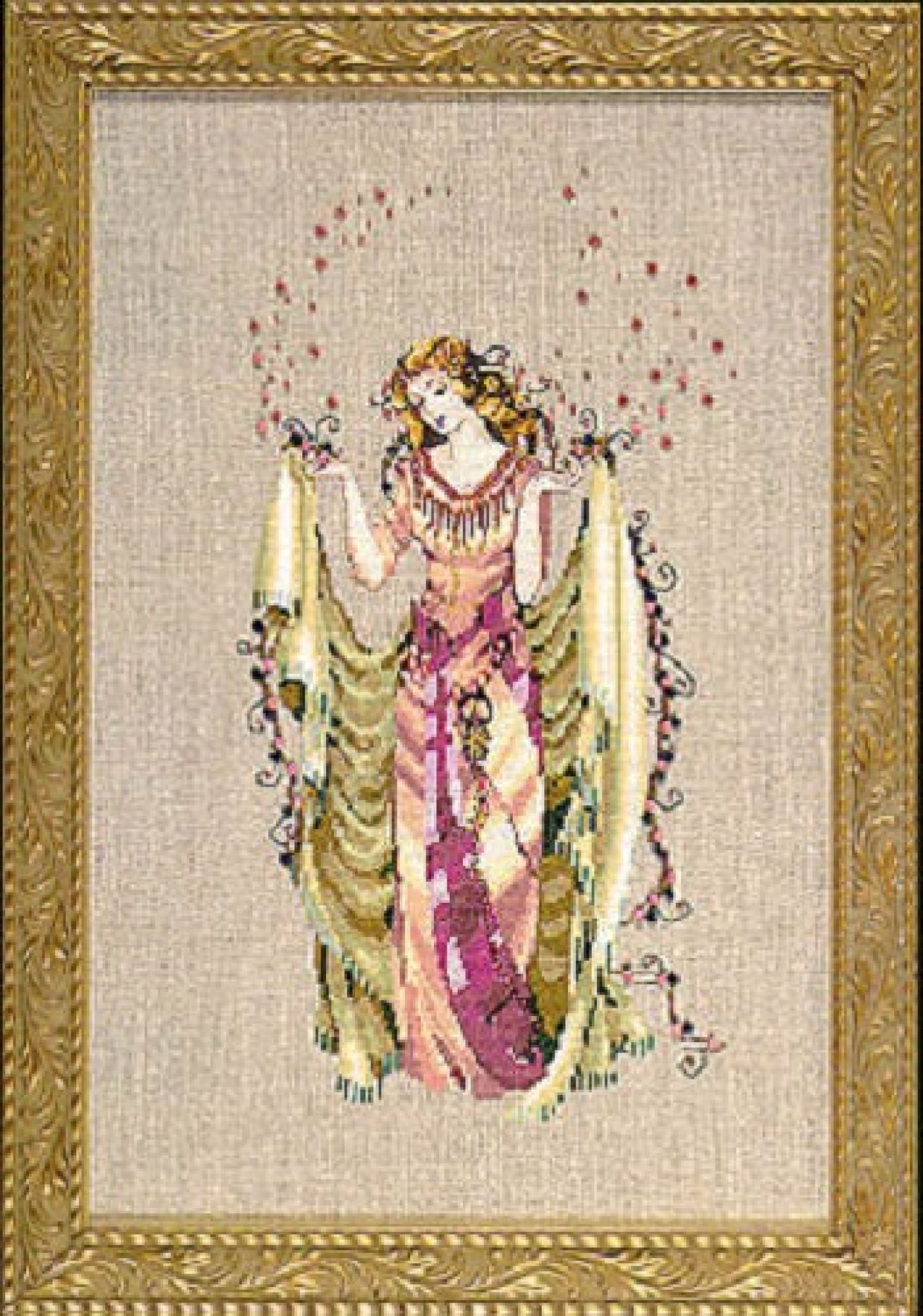 Mirabilia Forest Goddess MD-87 cross stitch floss pack