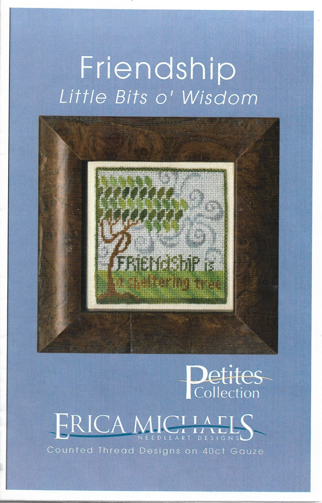 Erica Michaels Friendship cross stitch pattern