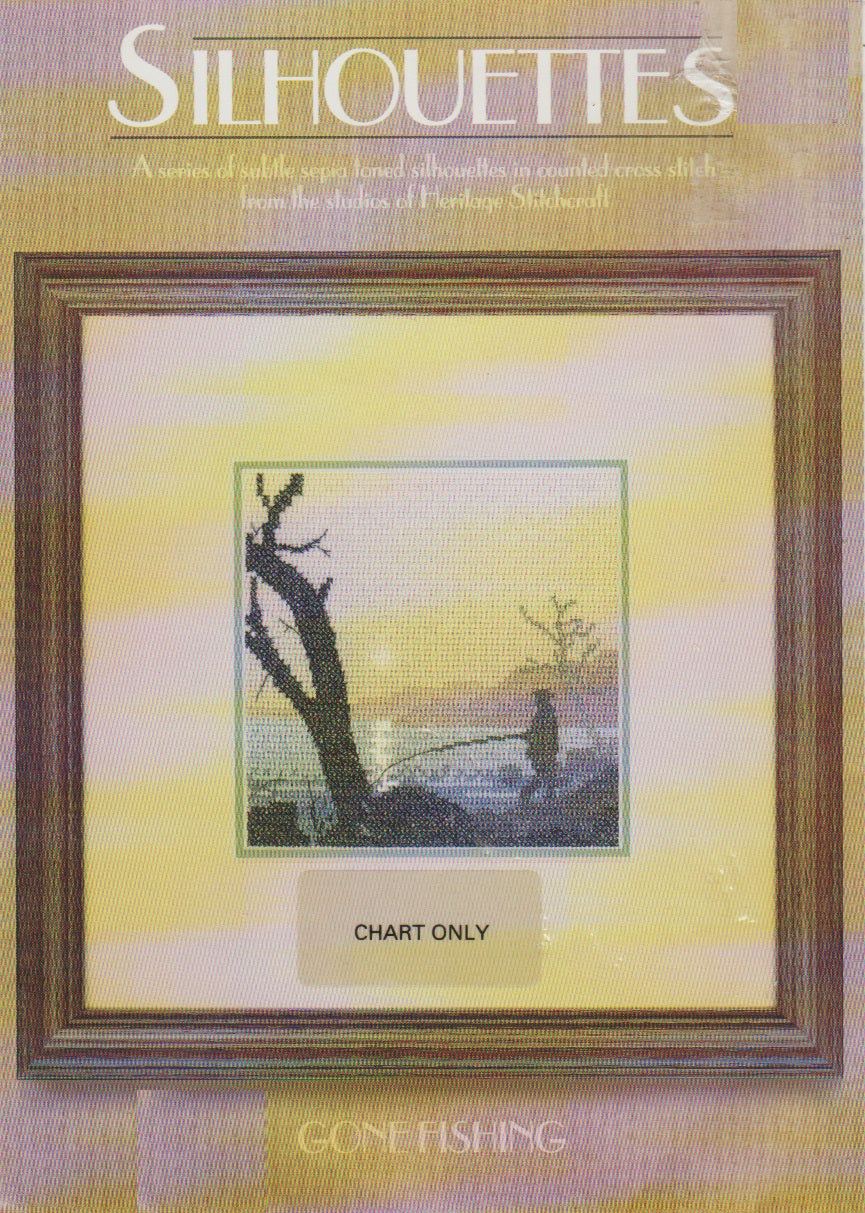 Heritage Stitchcraft Gone Fishing cross stitch pattern