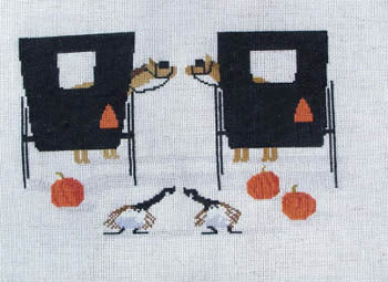 Diane Graebner Gossip At The Market DGX-151 cross stitch pattern