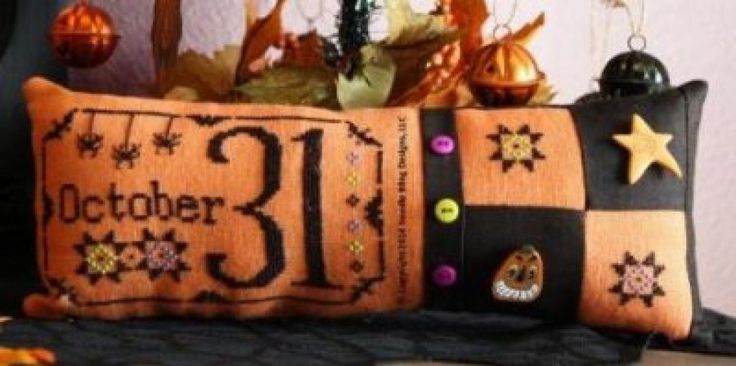 Needle Bling Designs Halloween Night cross stitch pattern