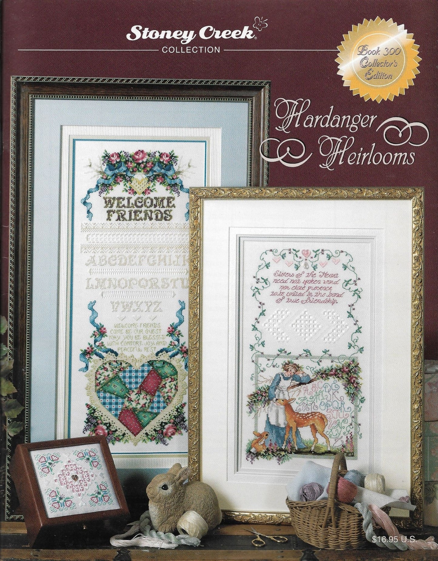 Stoney Creek Hardanger Heirlooms BK300 cross stitch pattern