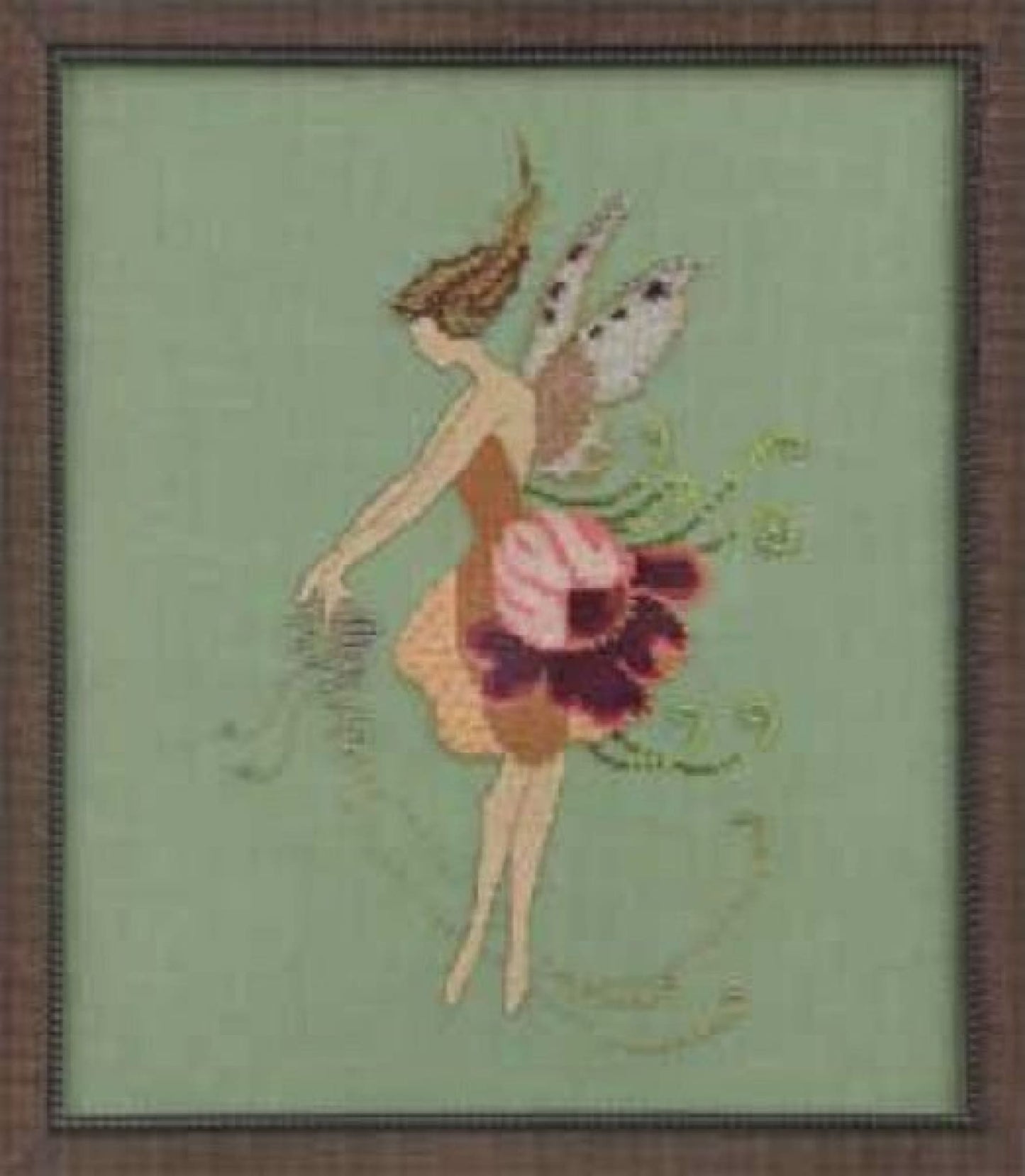 Mirabilia Harmony NC157 Muse victorian cross stitch