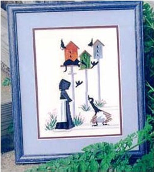Diane Graebner Here Kitty DG23 amish cross stitch pattern