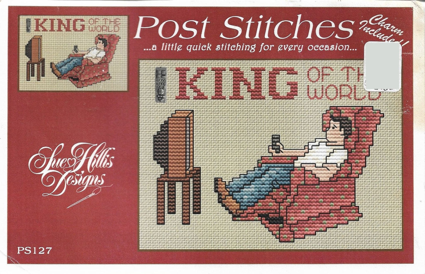 Sue Hillis King of the World PS127 cross stitch pattern