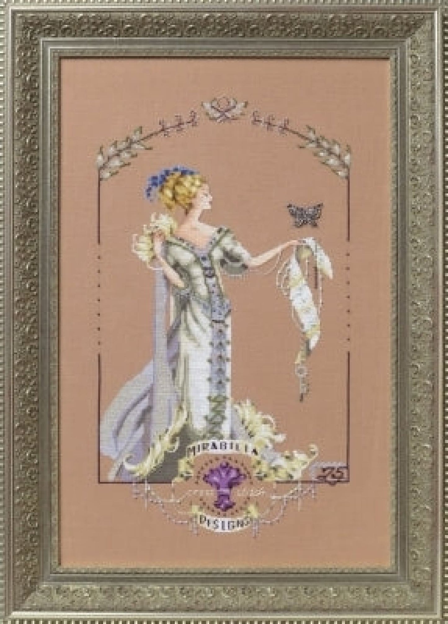 Mirabilia Lady Mirabilia MD-158 victorian cross stitch