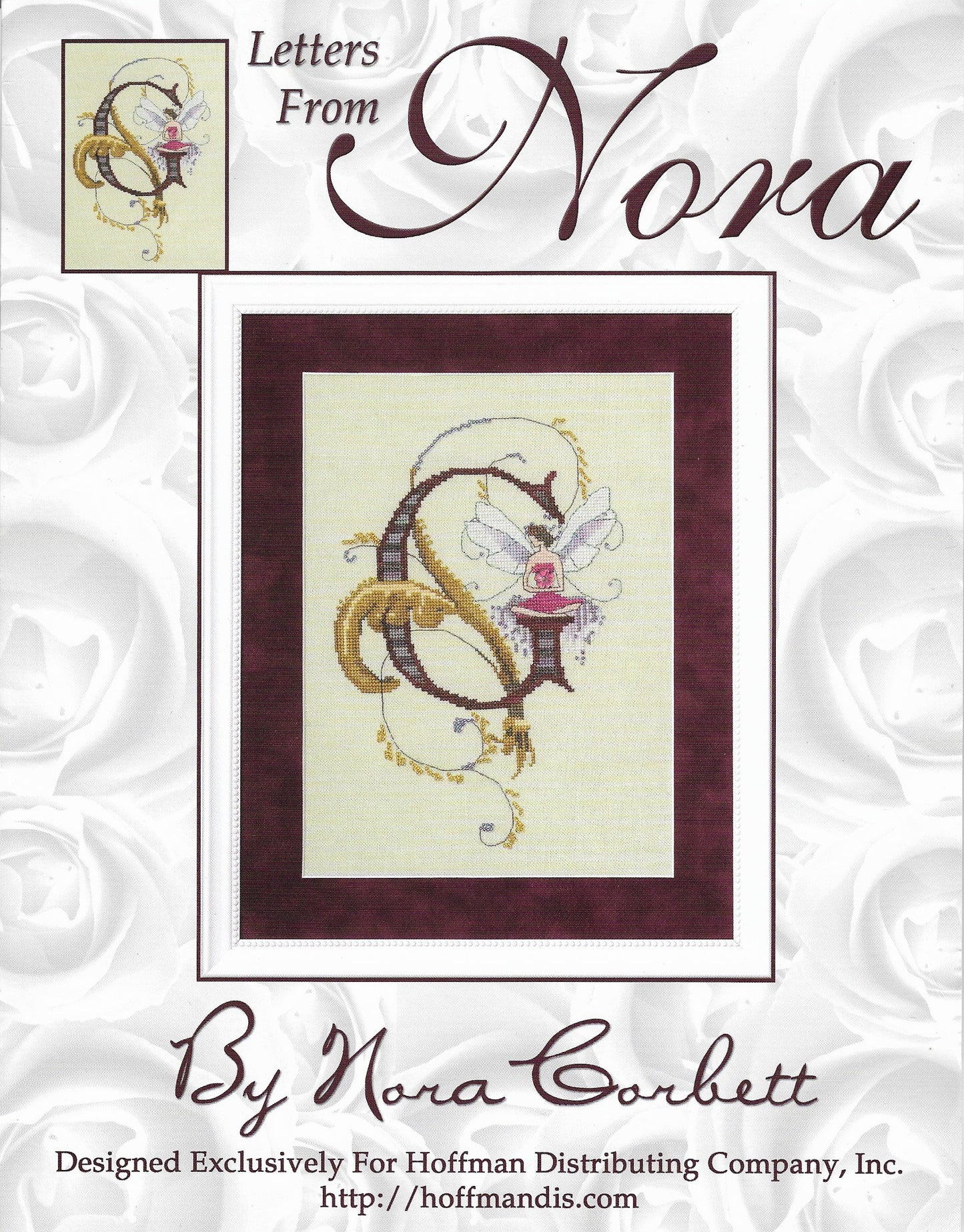 Mirabilia Letters from Nora G crosss stitch pattern