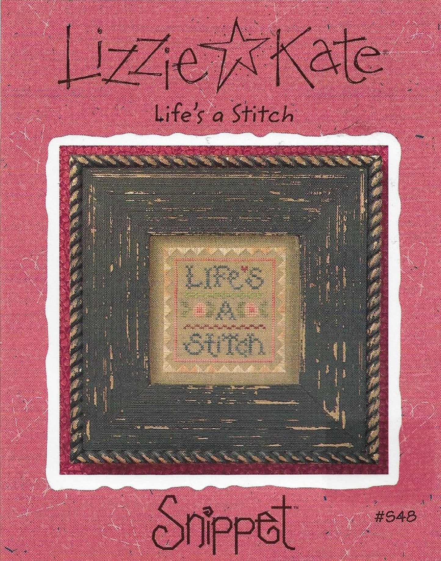 Life’s A Stitch S48 cross stitch Pattern