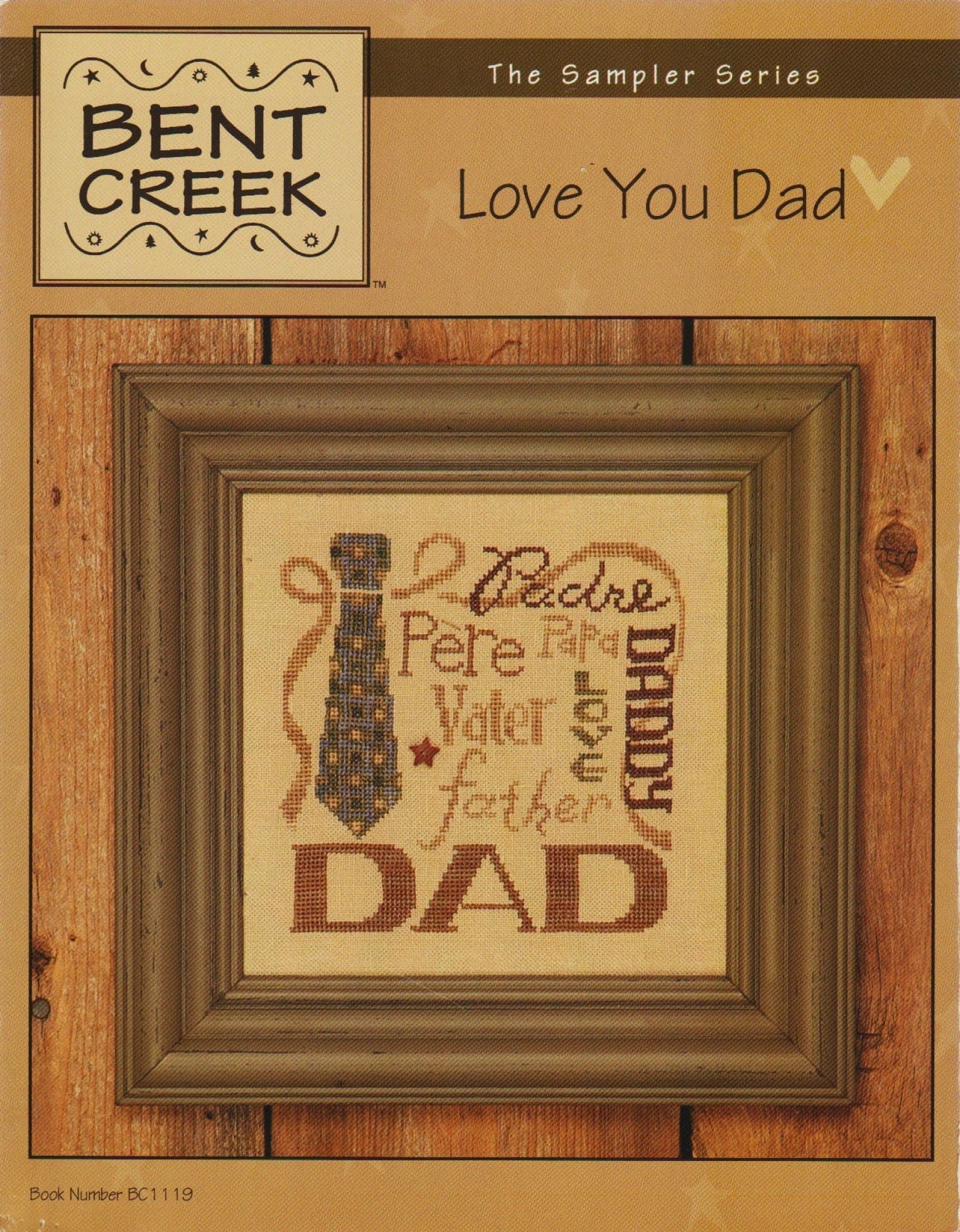 Bent Creek Love You Dad BC1119 cross stitch pattern