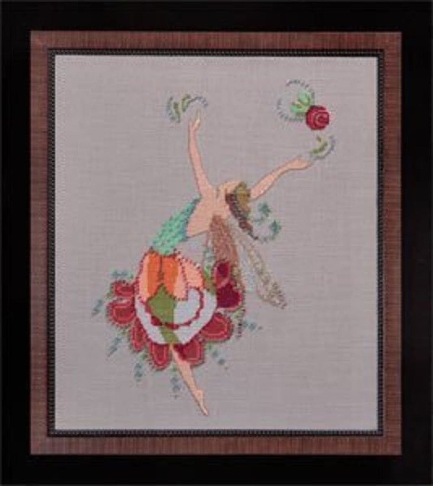 Mirabilia Lyrical NC156 Muse victorian cross stitch