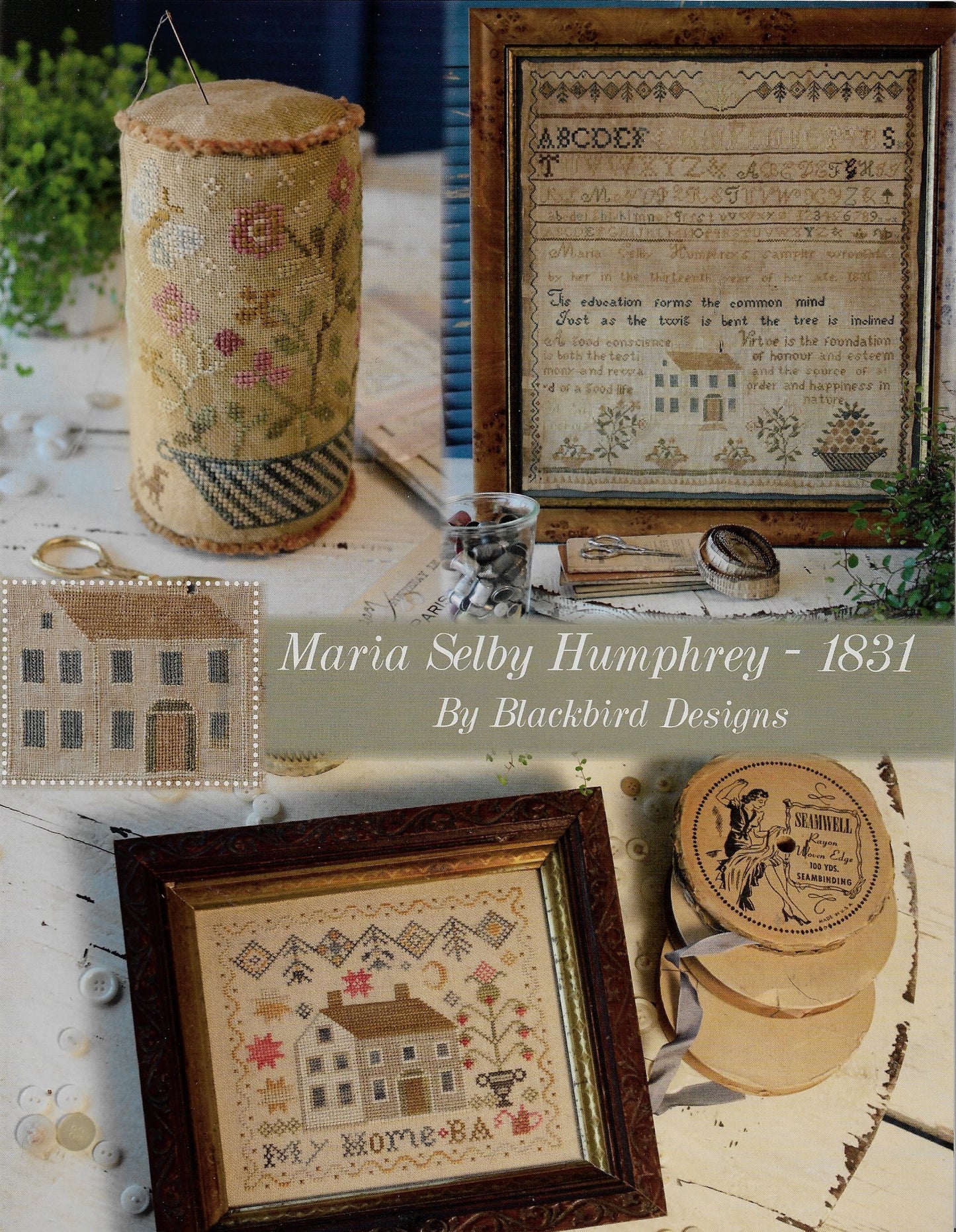 Blackbird Designs Maria Selby Humphrey 1831 cross stitch patterm
