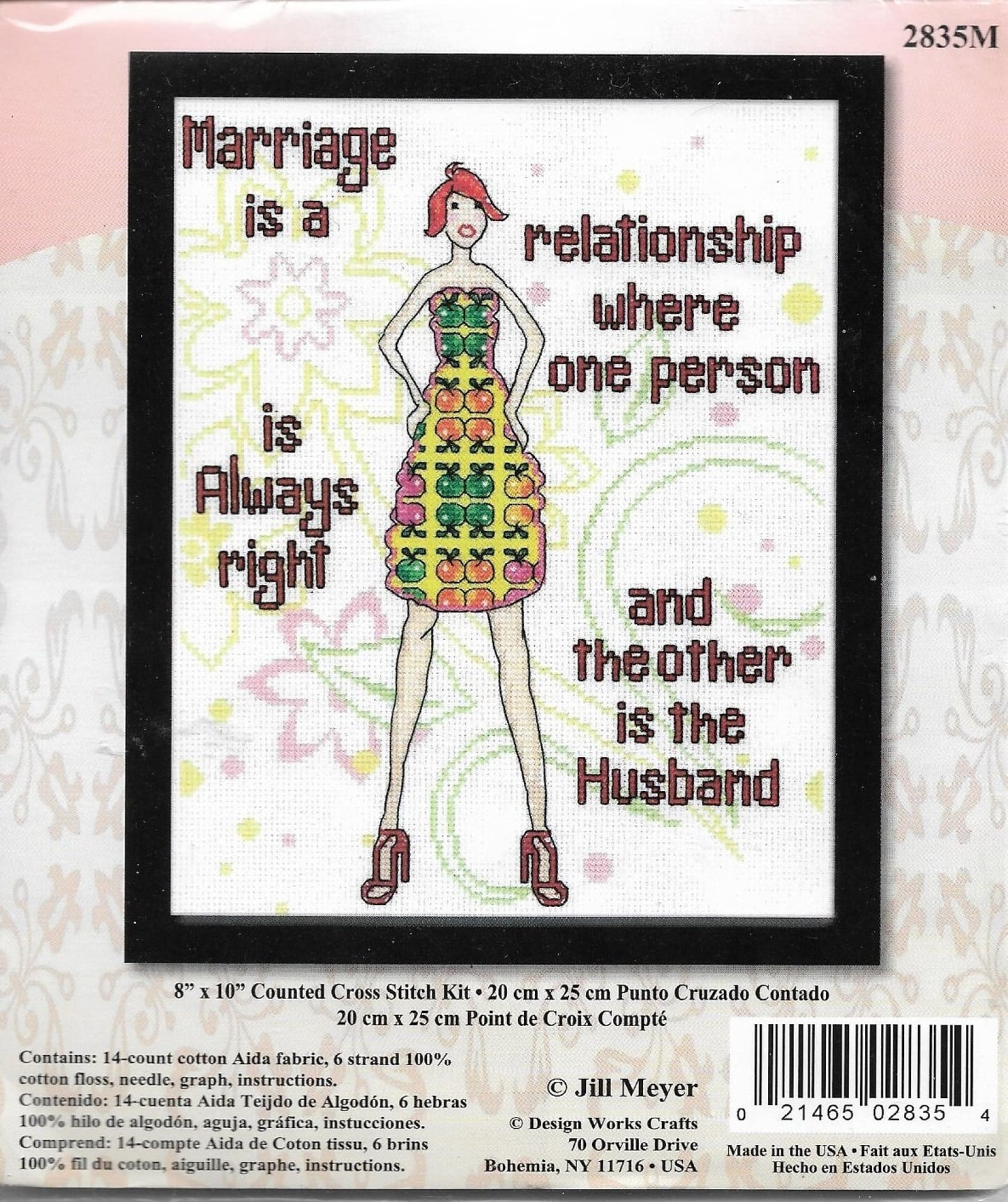Design Works Marriage Is... cross stitch Kit