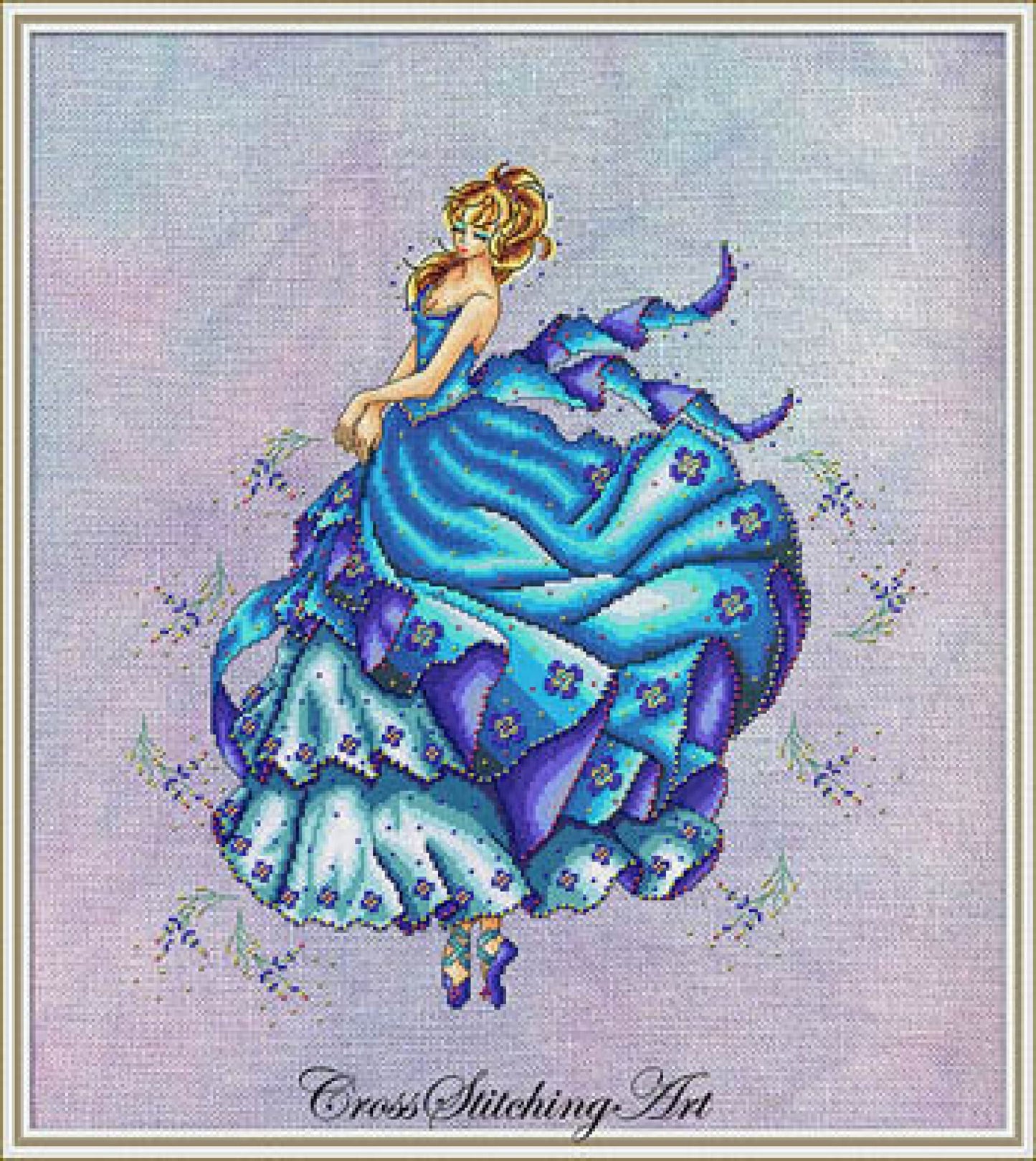 Cross Stitching Art Maya cross stitch pattern