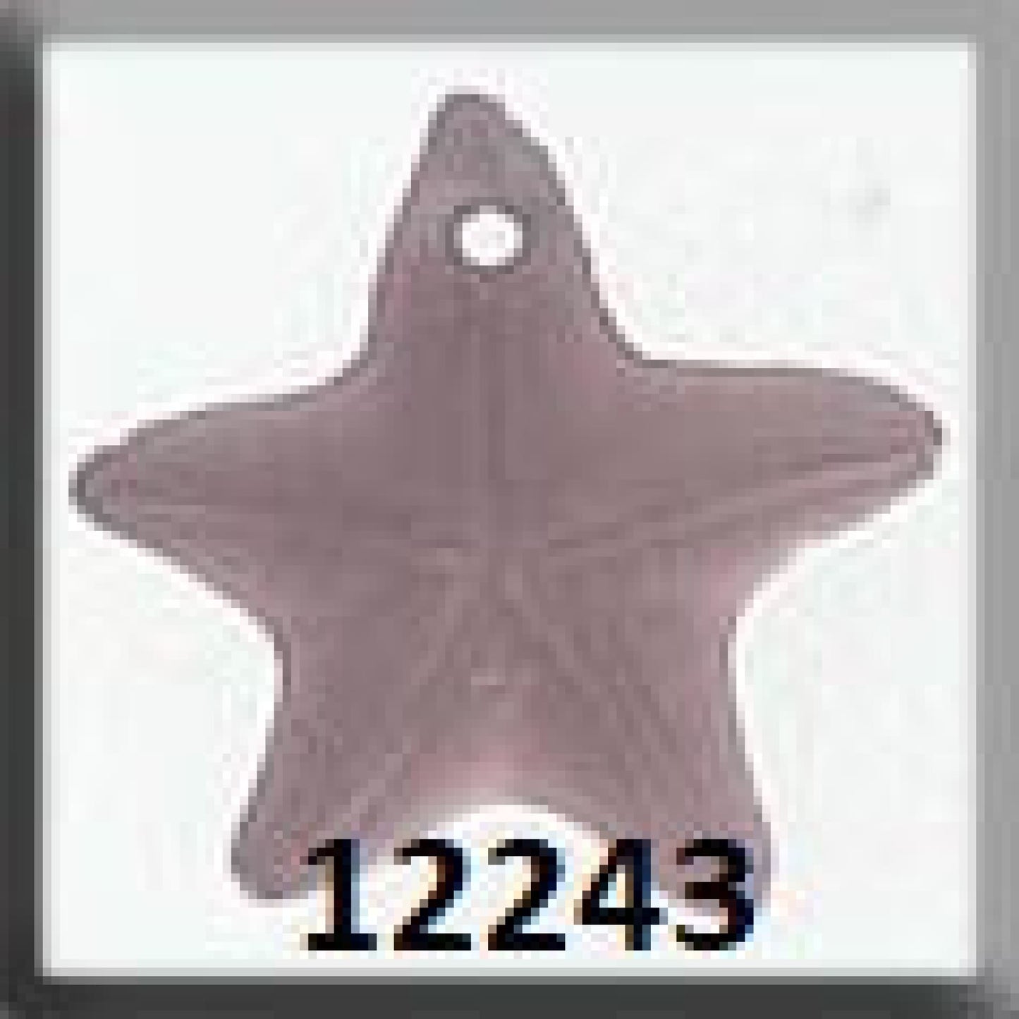 Mill Hill 12243 Starfish - Matte Rosaline Crystal Treasures cross stitch