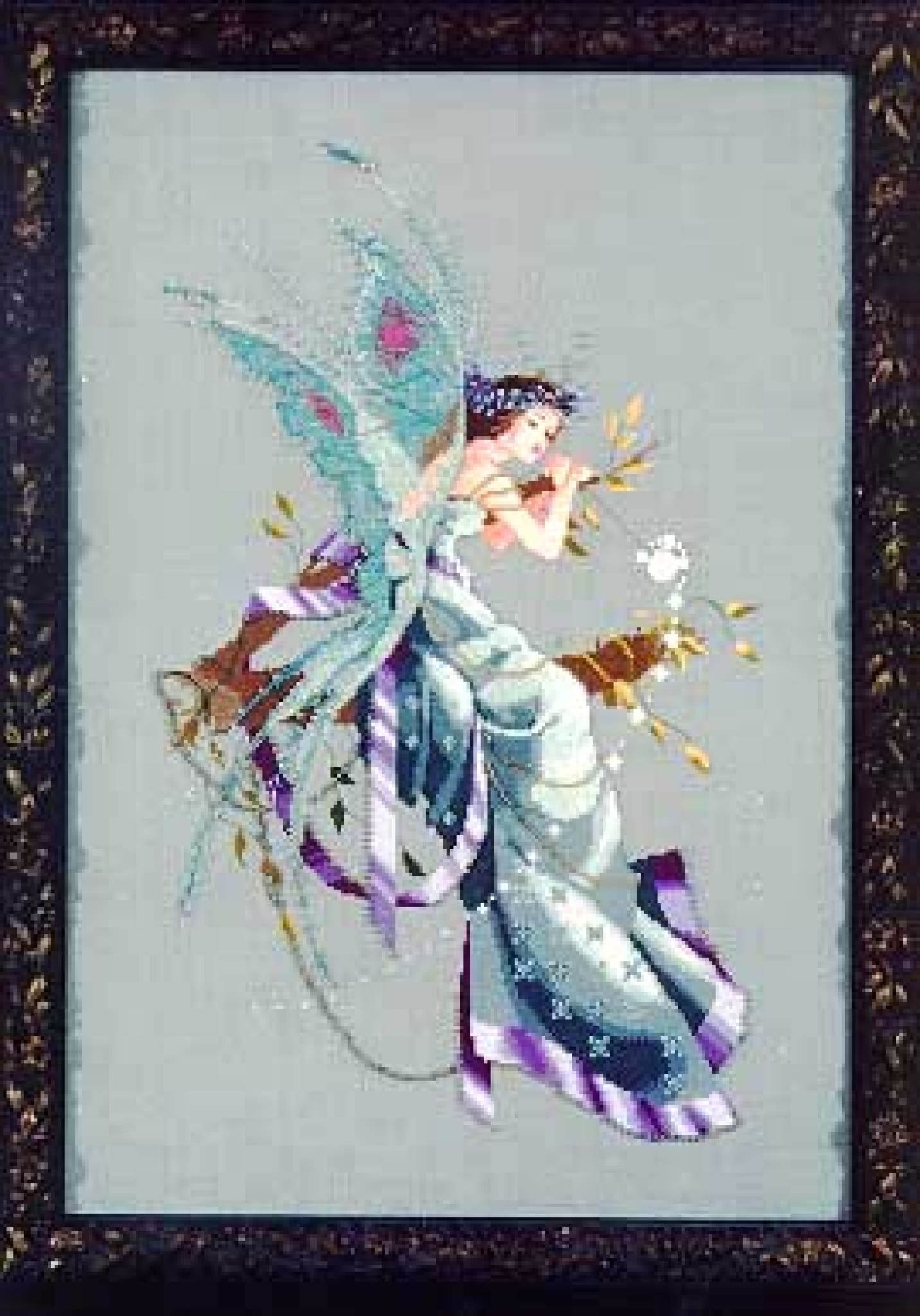 Mirabilia Midsummer Nights Fairy Nora Corbett MD-30 victorian cross stitch pattern