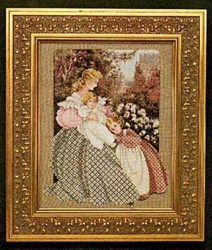 Lavender & Lace Morning Song L&L31 cross stitch pattern