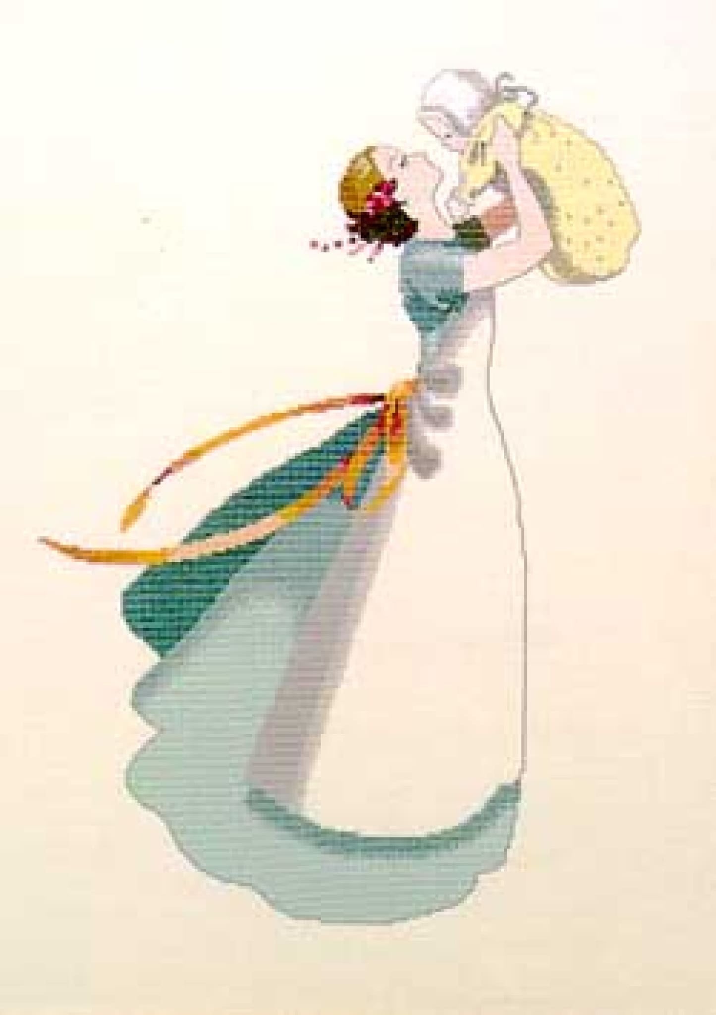 Mirabilia Mother's Bliss MD-55 victorian baby cross stitch