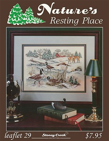 Stoney Creek Nature's resting Place LFT29 cross stitch pattern
