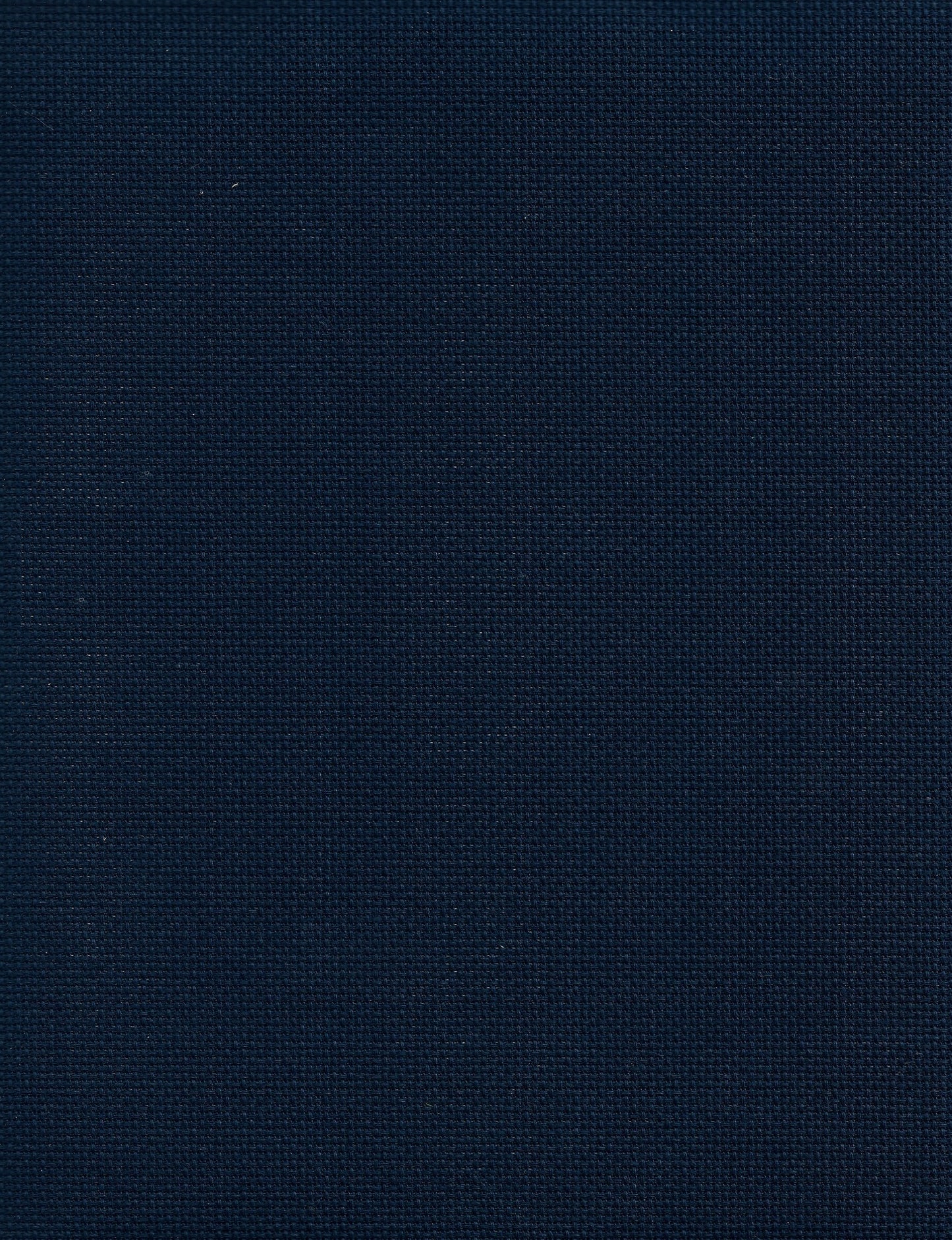 Zweigart Aida 14ct 18x21 Navy Fabric