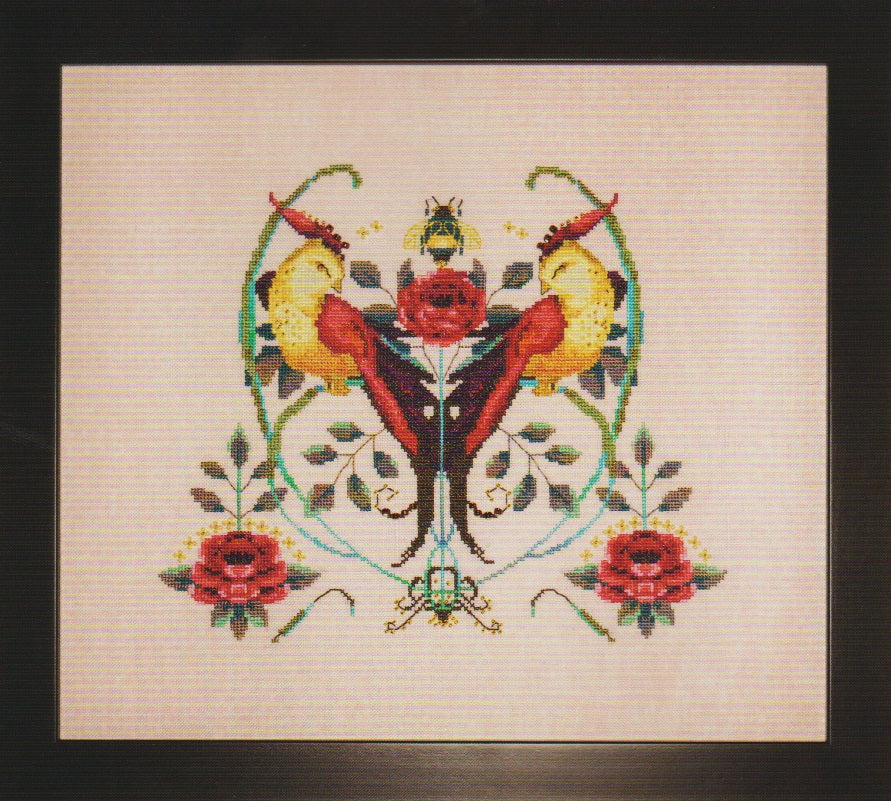 Nora Corbett Love Birds NC322 cross stitch pattern