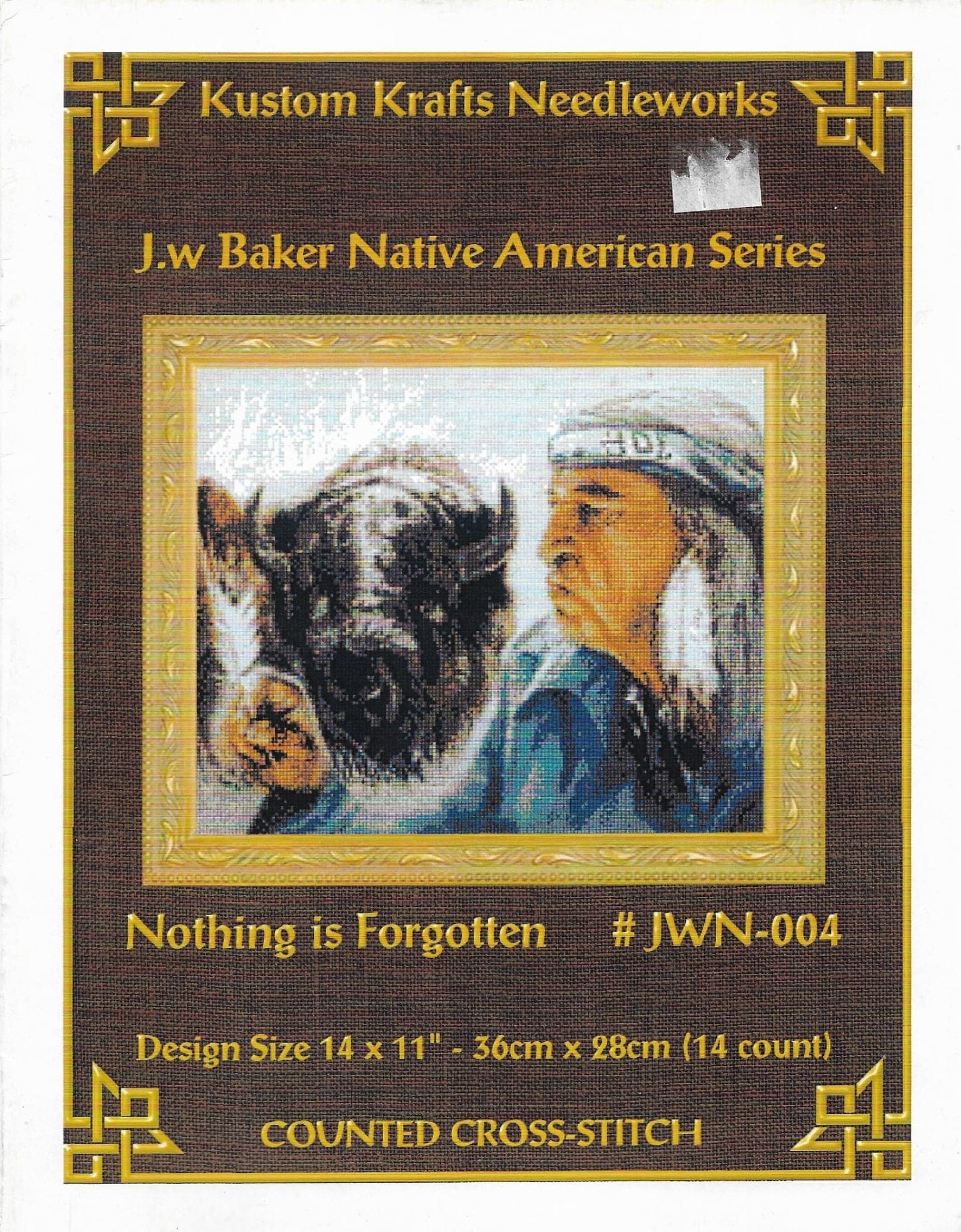 Kustom Krafts Nothing is Forgotten JWN-004 cross stitch pattern
