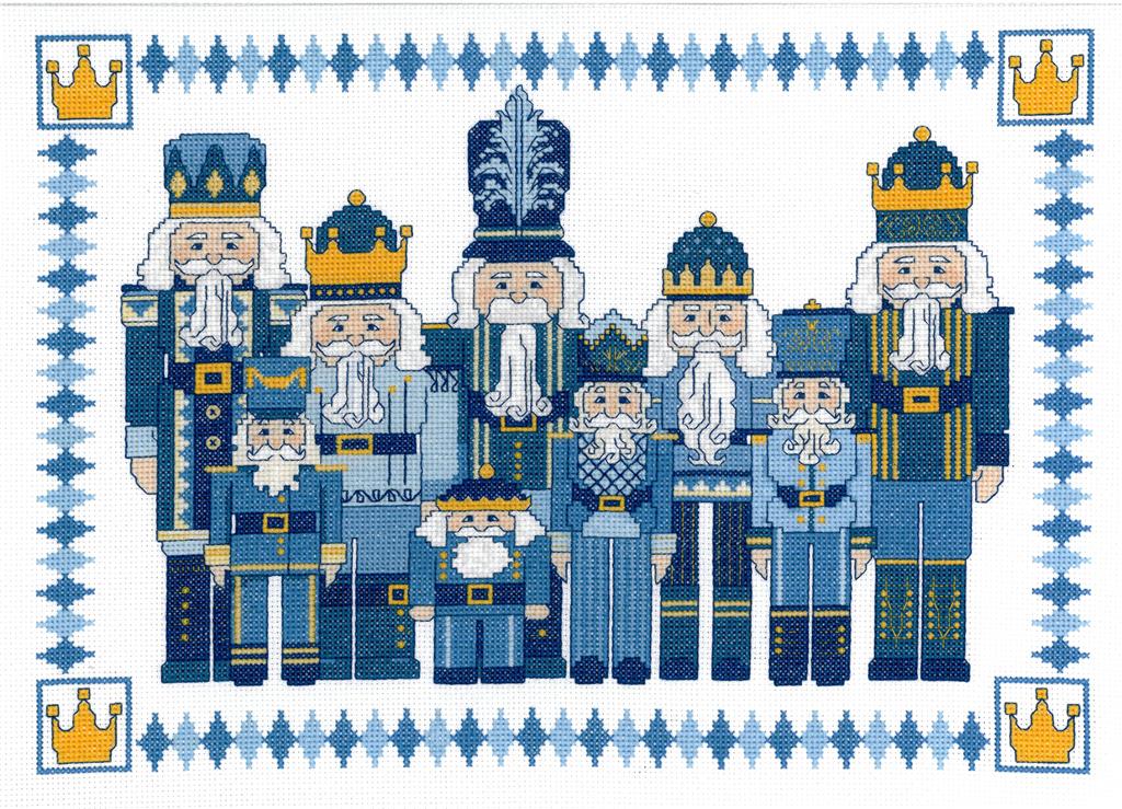 Nutcrackers In Blue pattern