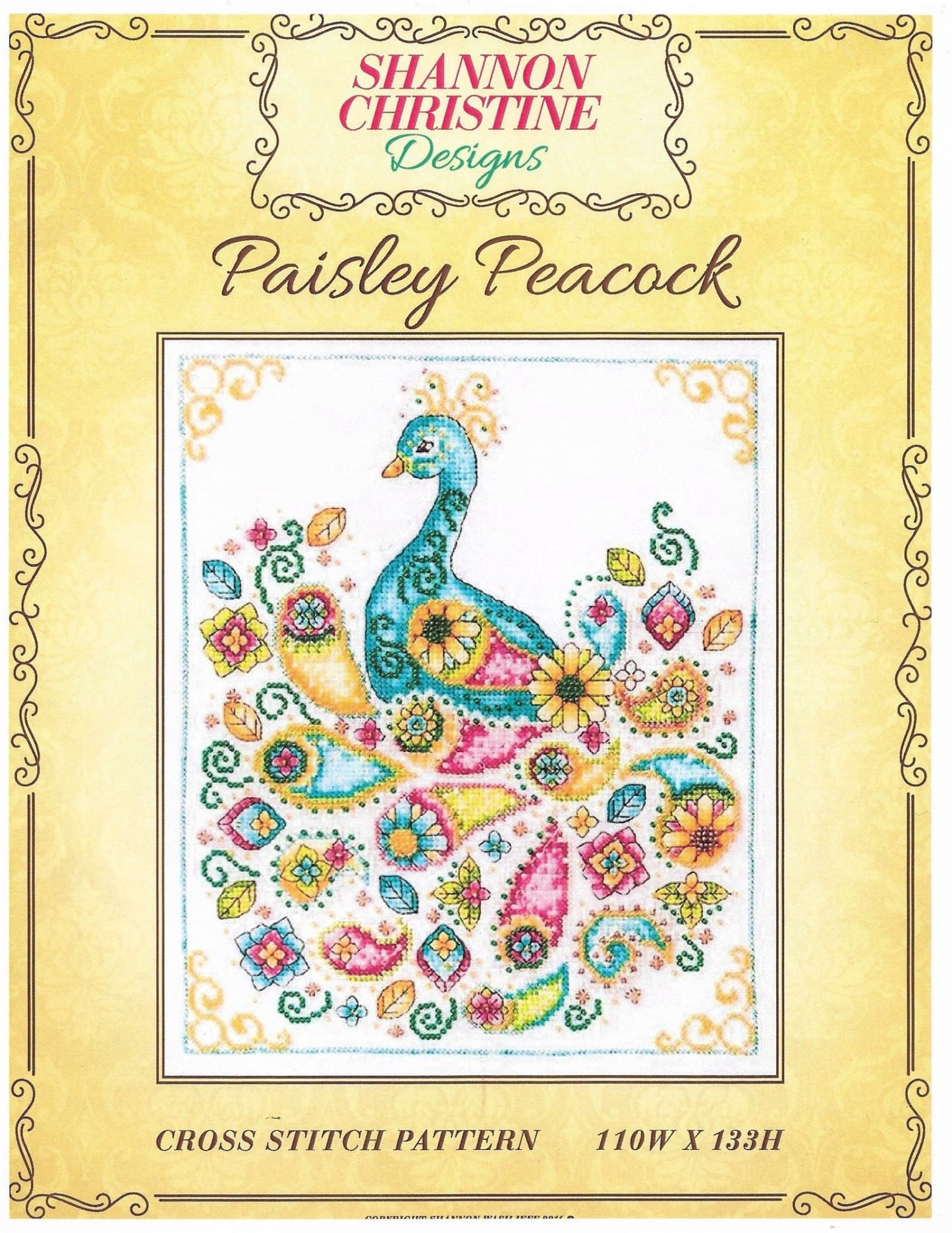 Paisley Peacock Pattern Pattern