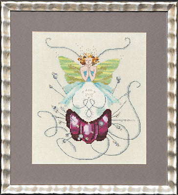 Mirabilia Nora Corbatt Pincushion Fairy cross stitch pattern