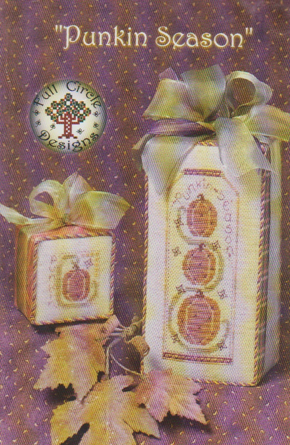 Full Circle Designs Punkin Season cross stitch pattern