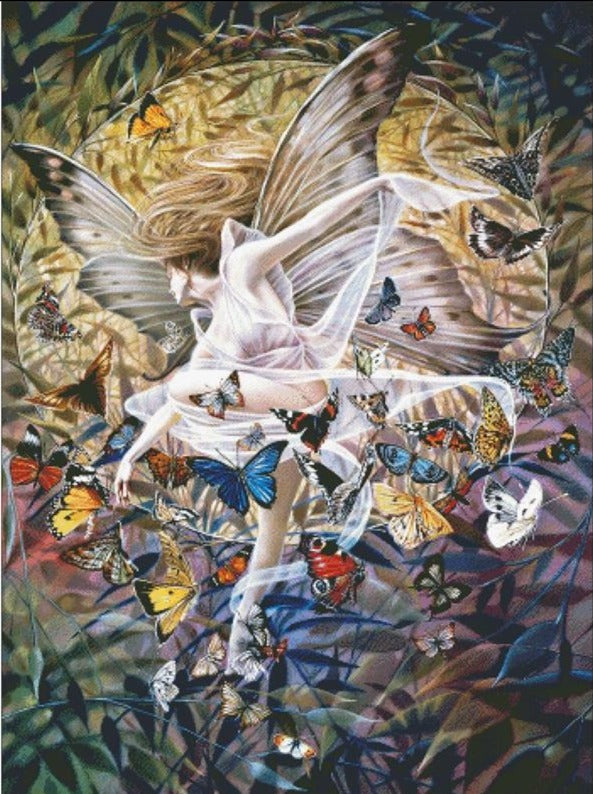 Charting Creations Revelation fairy cross stitch pattern