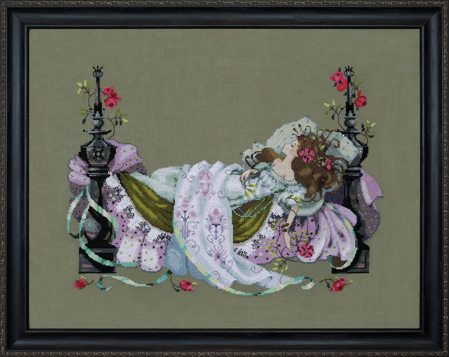 Mirabilia Rosamund MD181 cross stitch pattern