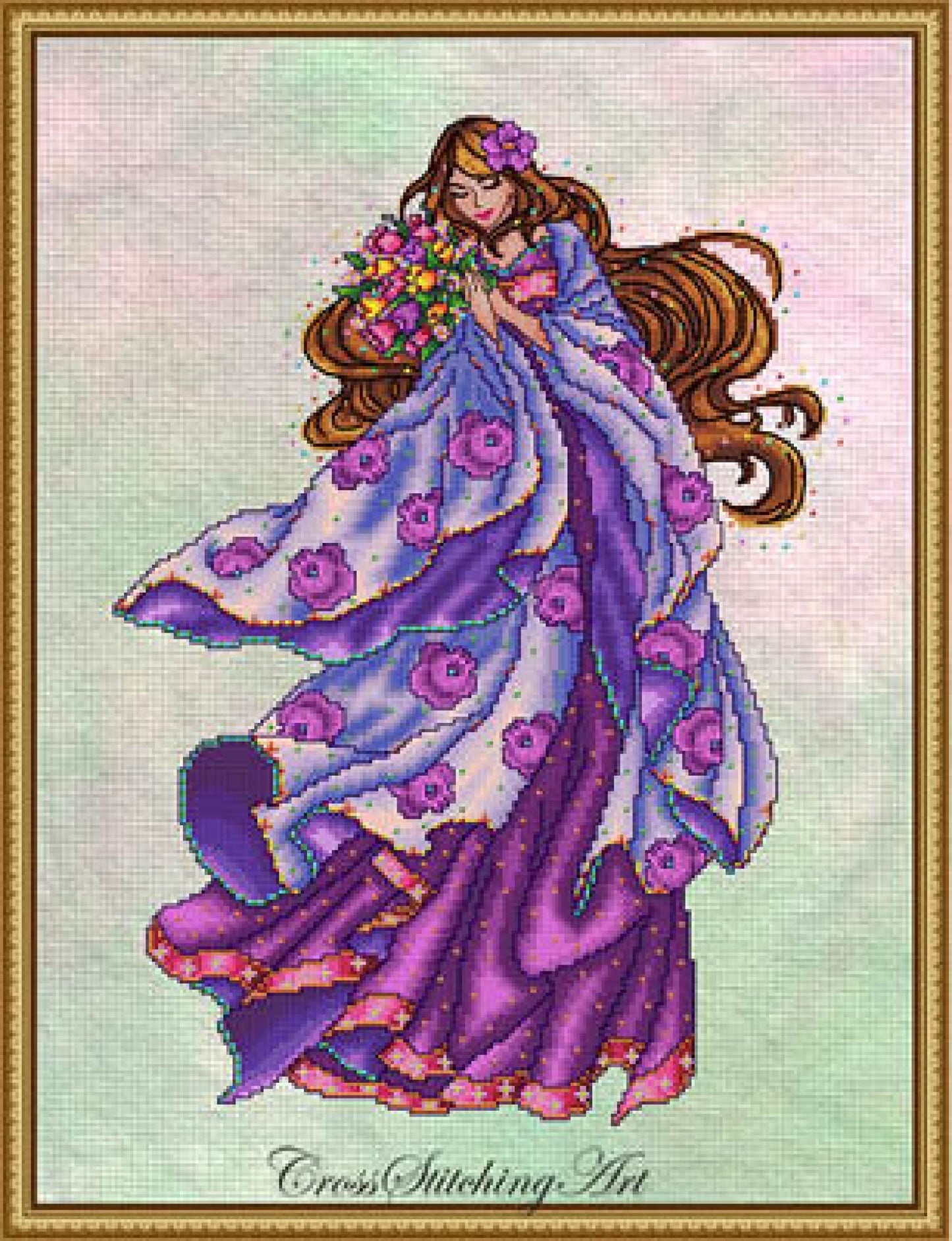 Cross Stitching Art Rosina cross stitch pattern