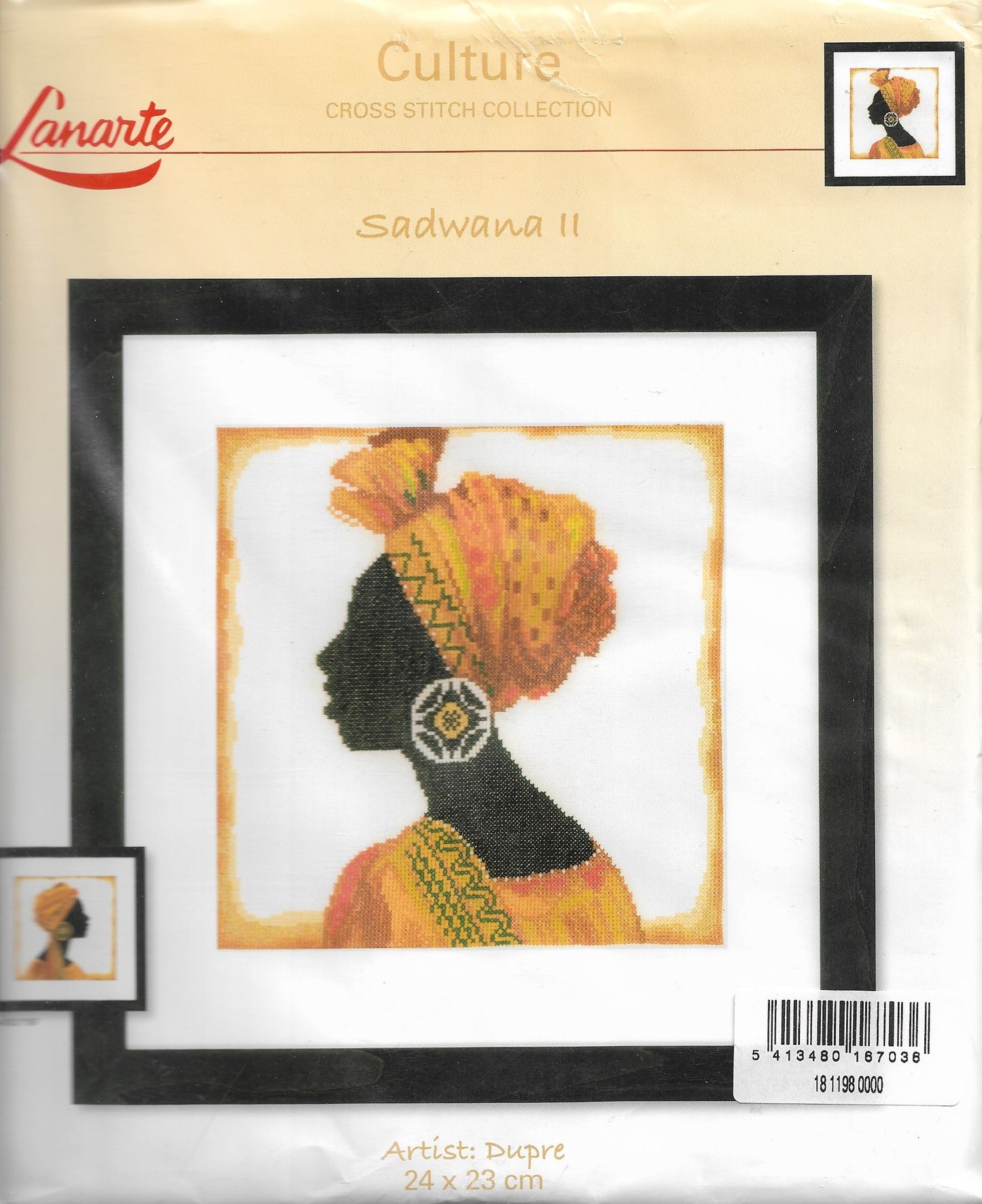 Lanarte Sadwana II African cross stitch kit