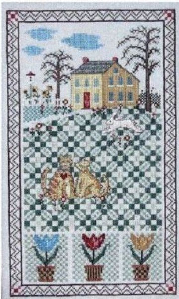 Linda Myers Saltbox Farm AM-06 cross stitch pattern