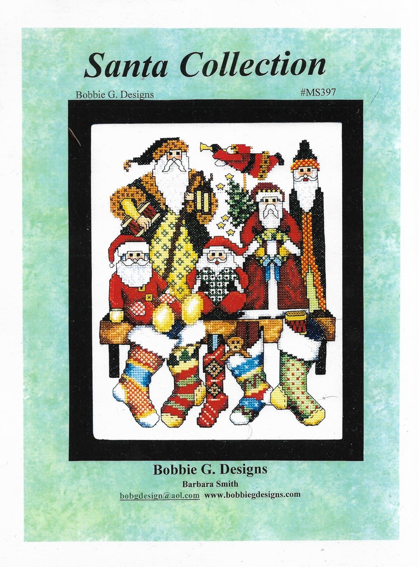 Santa Collection Pattern Pattern